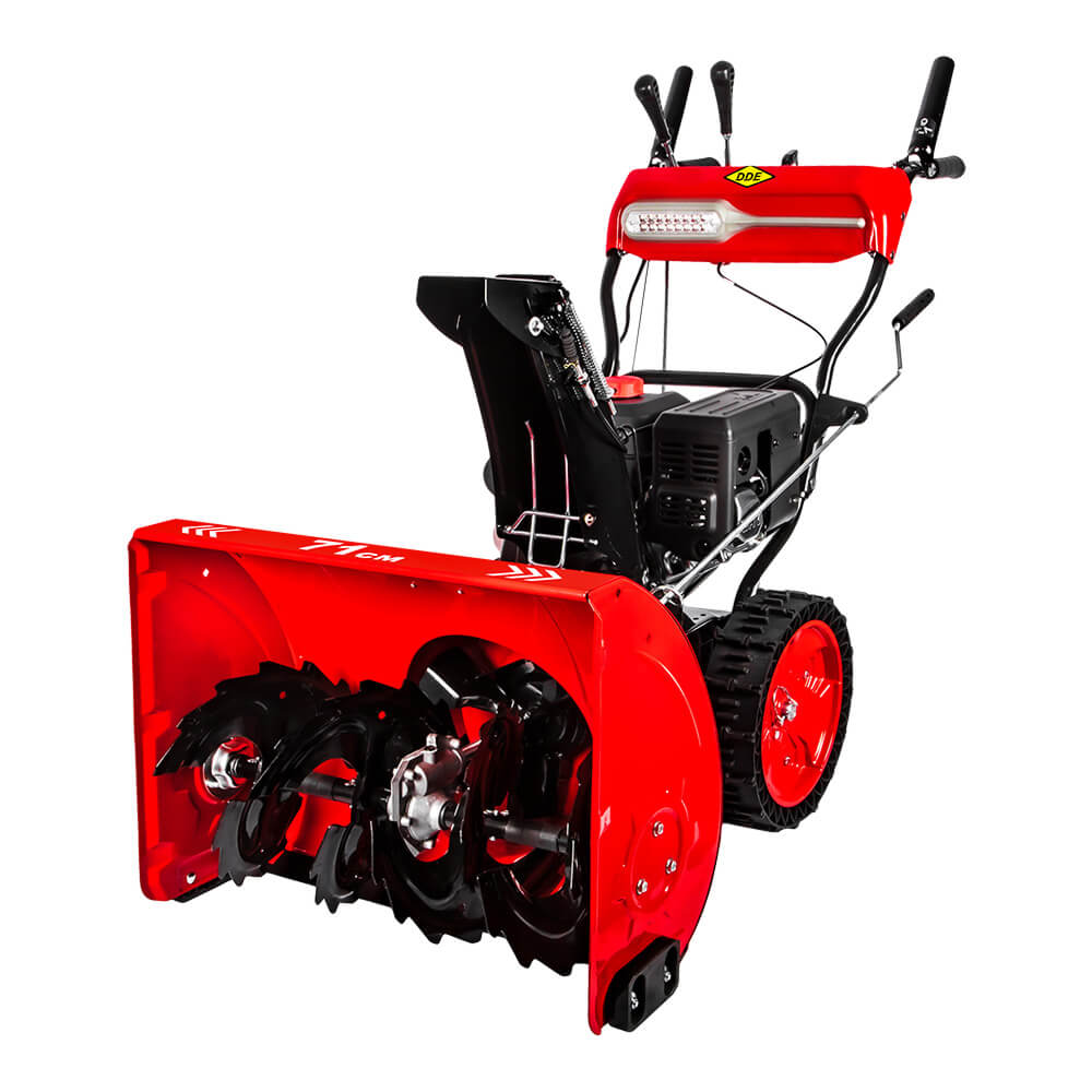Снегоуборщик DDE ST7071E, общий вид справа